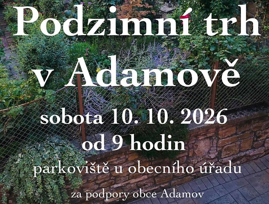 Adamovský podzimní trh