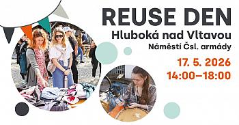 REUSE DEN HLUBOKÁ NAD VLTAVOU