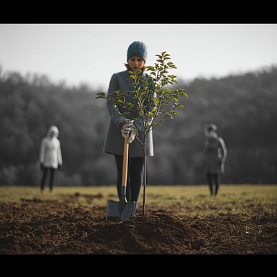 Obnova zeleně v krajině a obcích s organizací Sázíme stromy - ikona