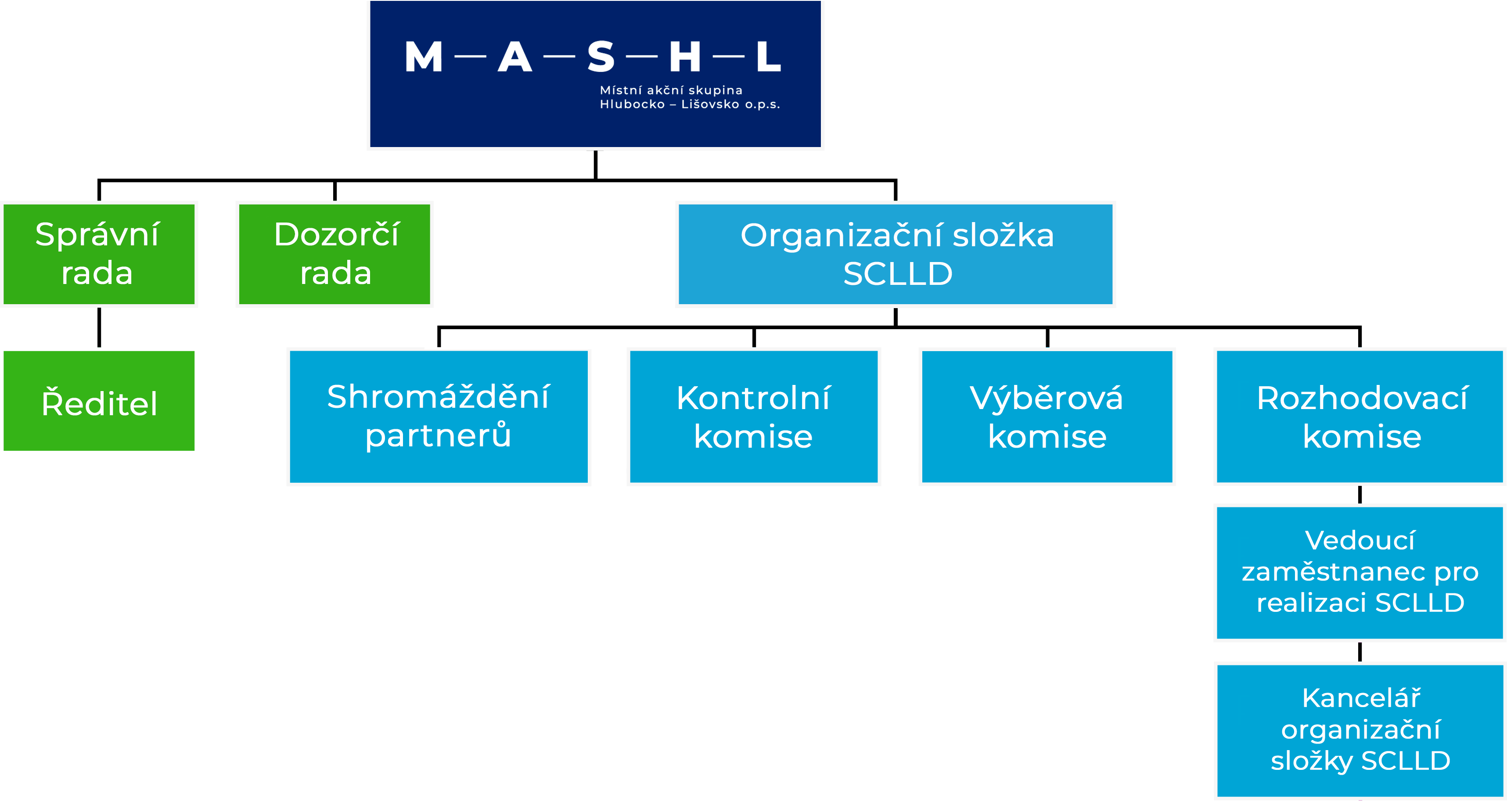 Organizační struktura MAS Hlubocko – Lišovsko Organizační struktura MAS Hlubocko – Lišovsko