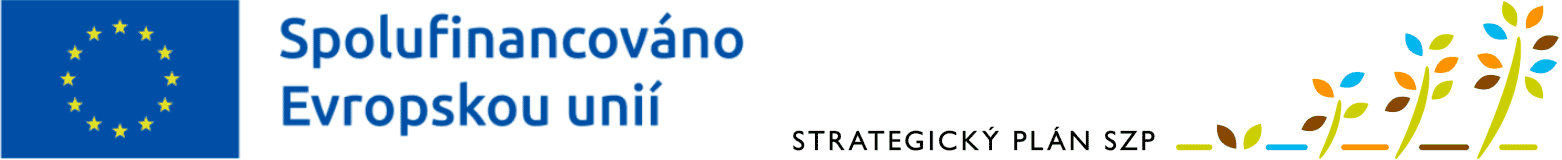 Strategický plán SZP - spolufinancováno Evropskou unií