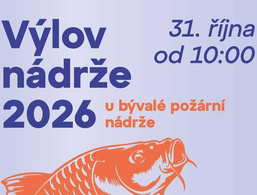 Podzimní výlov nádrže v Adamově