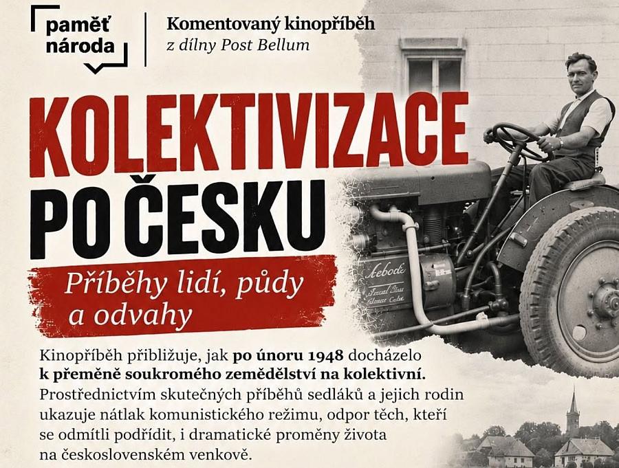 Kolektivizace po česku: Příběhy lidí, půdy a odvahy