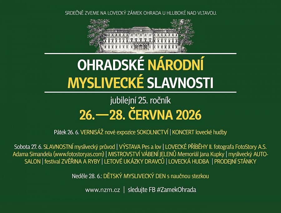 OHRADSKÉ NÁRODNÍ MYSLIVECKÉ SLAVNOSTI