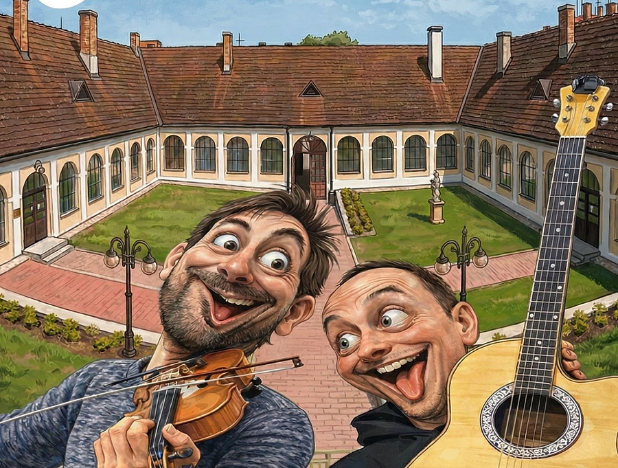 Koncert – Trio Traktůrek na zahradě Schwarzenberského špitálu