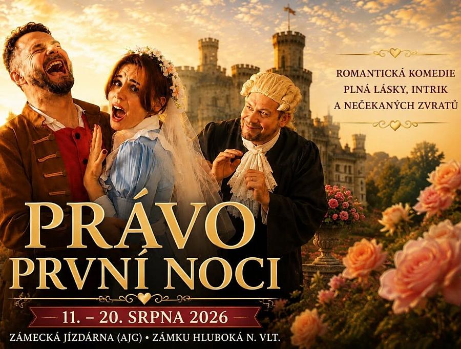 Právo první noci v zámecké jízdárně na Hluboké