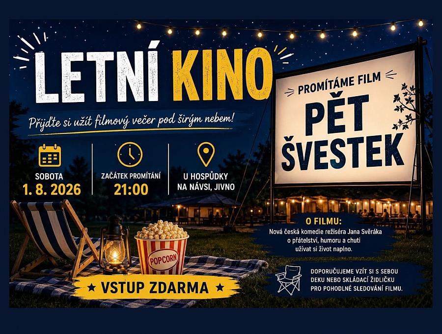 Letní kino v Jivně: Pět švestek