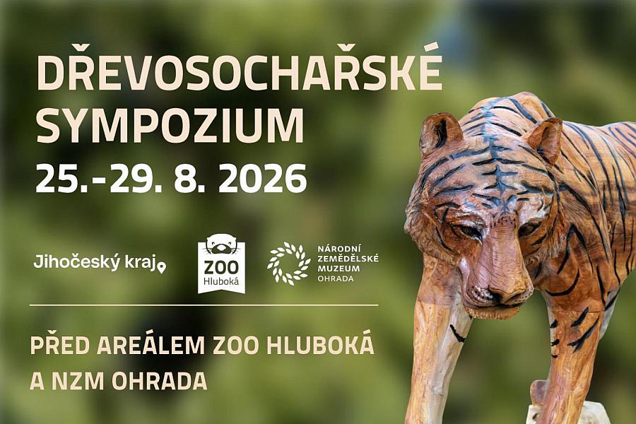 Dřevosochařské sympozium v Zoo Hluboká