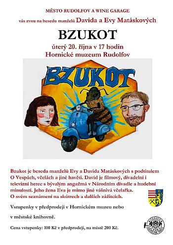 Bzukot – beseda s Evou a Davidem Matáskovými