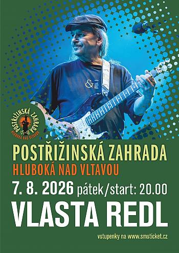 Vlasta Redl v Postřižinské zahradě