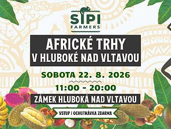 Africké trhy na zámku Hluboká