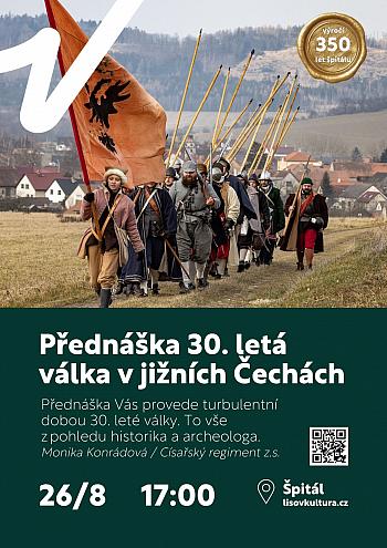 Přednáška - Třicetiletá válka v jižních Čechách