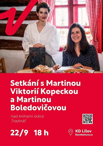 Setkání s Martinou Viktorií Kopeckou a Martinou Boledovičovou